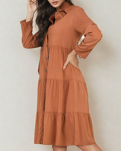 Royalfashion Дамска миди рокля