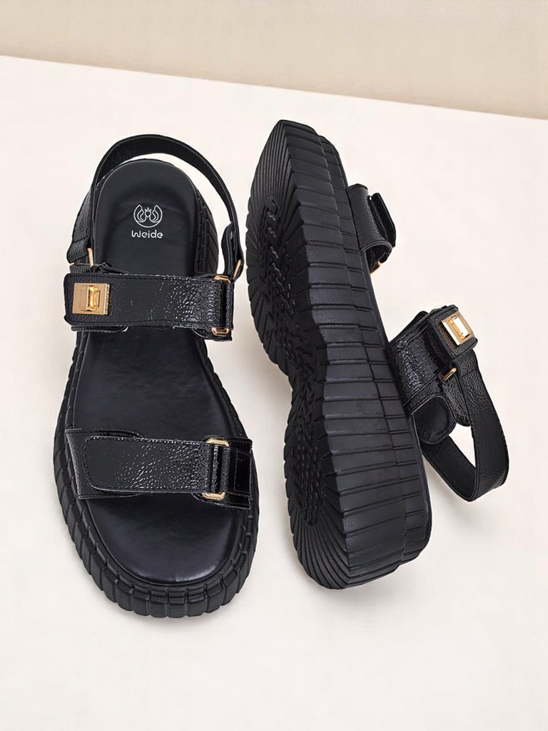 Royalfashion дамски сандали с по-дебела подметка Aganda