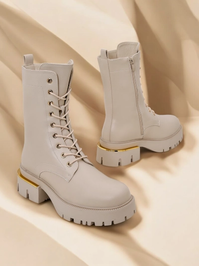 Работни обувки на глезена за жени от Royalfashion Elolio