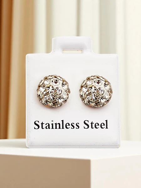 Royalfashion Дамски халки с цирконии