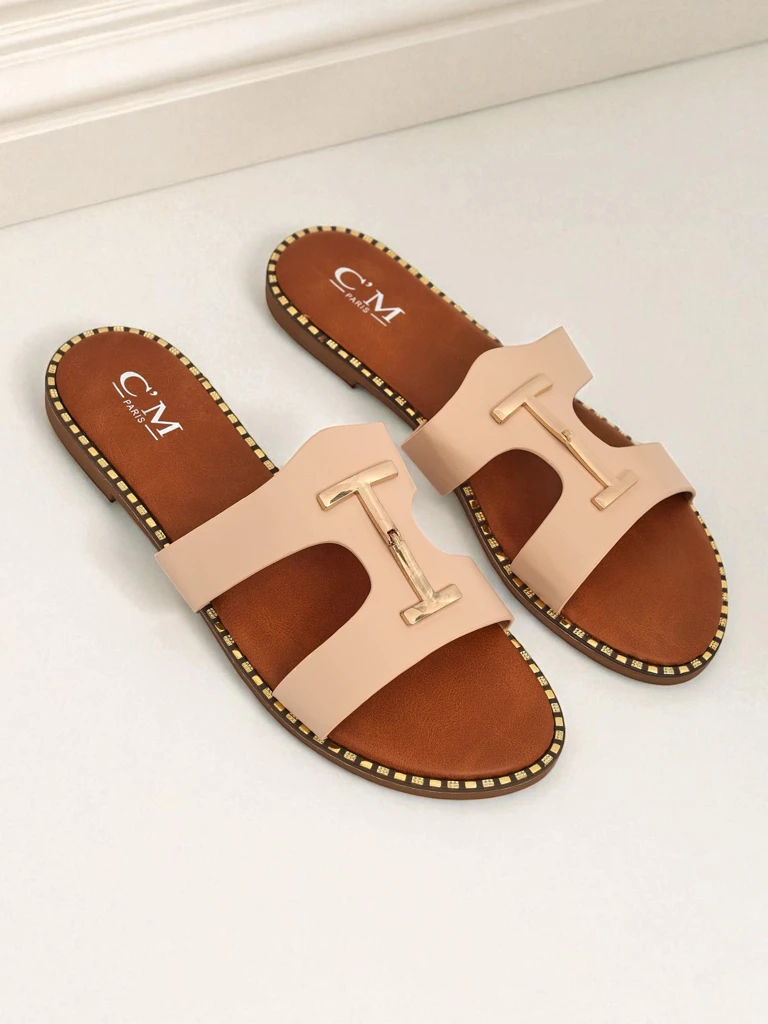 Royalfashion Дамски сандали с равна подметка Maya Louise