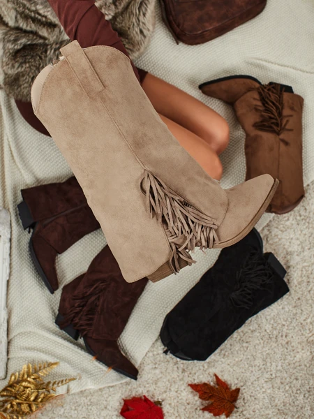 Дамски боти с покрит връх Tovris