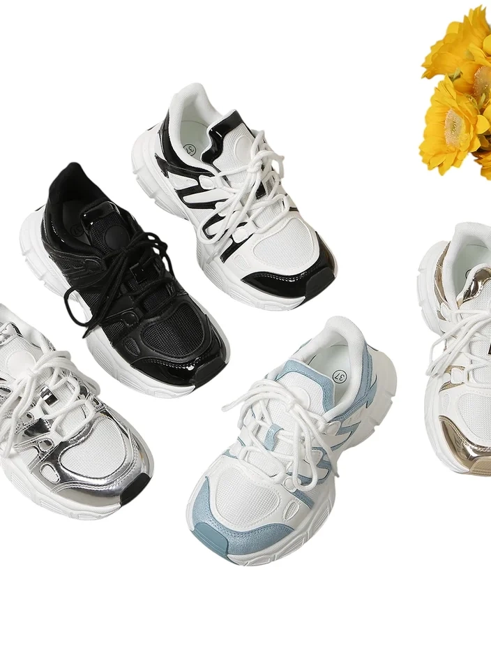 Спортни маратонки Royalfashion за жени на по-дебела подметка Loness