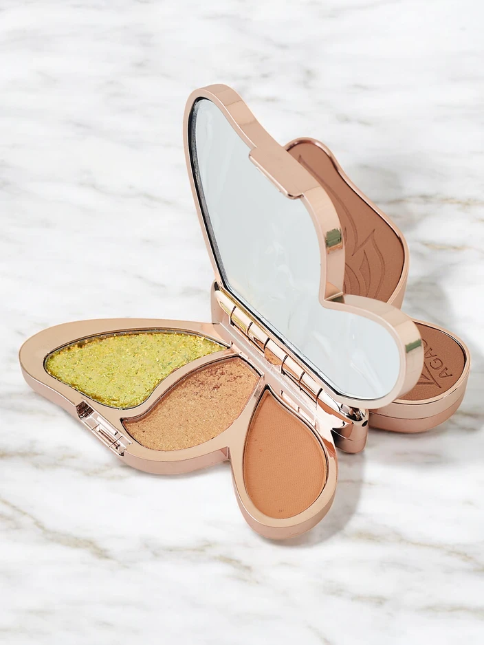 Палитра за сенки за очи с форма на пеперуда и 6 нюанса 03 12г