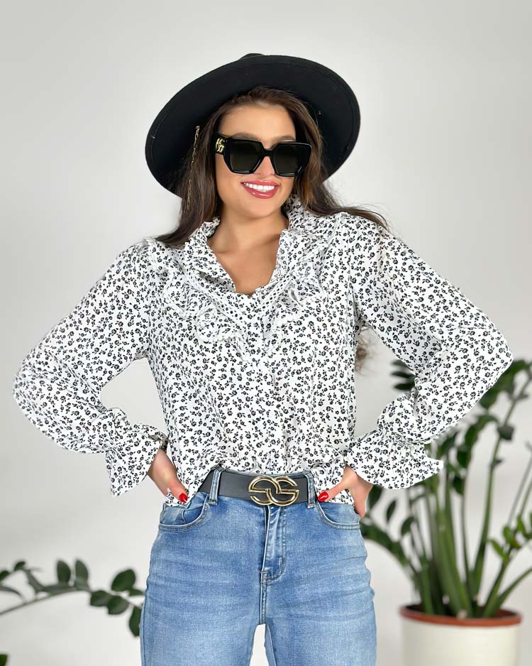 Royalfashion Дамска риза с принт