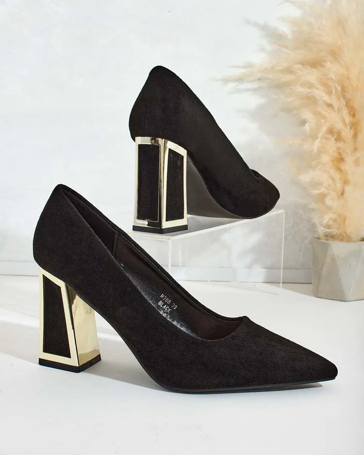 Royalfashion Дамски обувки с декоративен ток Badilla