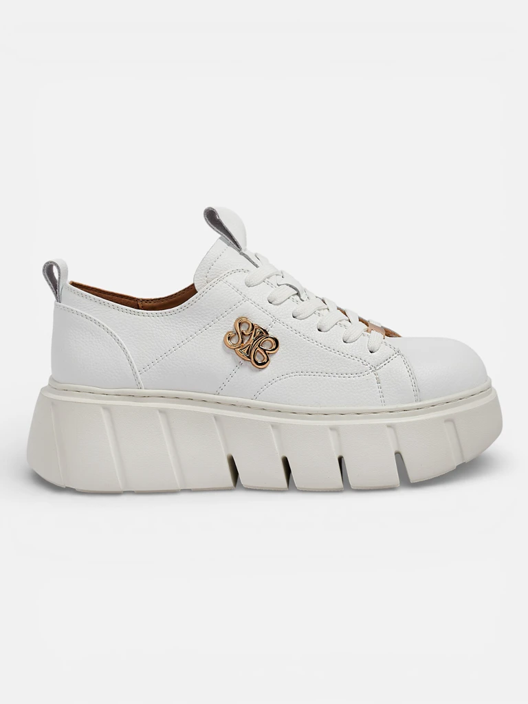 Спортни дамски маратонки от естествена кожа Sacerr