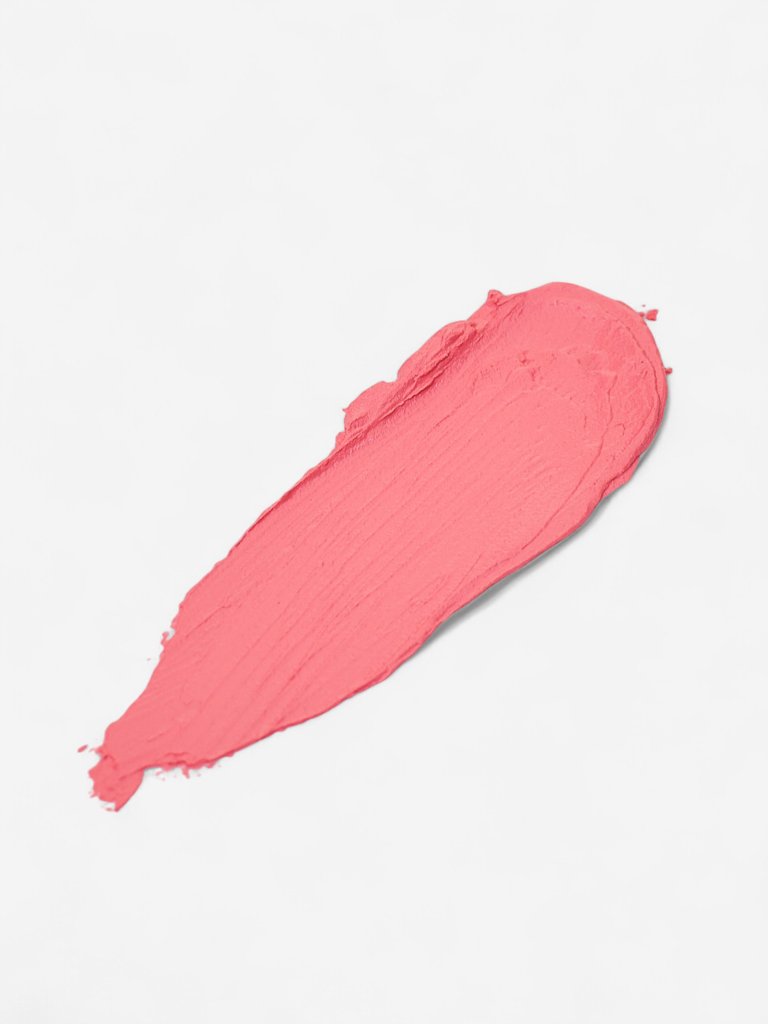 2-в-1 червило и руж в бурканче с форма на сърце Прасковено розово