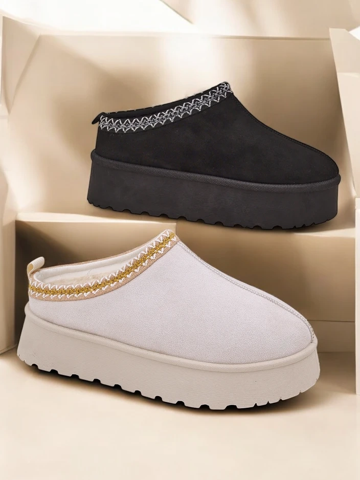 Royalfashion Къси ботуши, подобни на дамски зимни ботуши Фесио