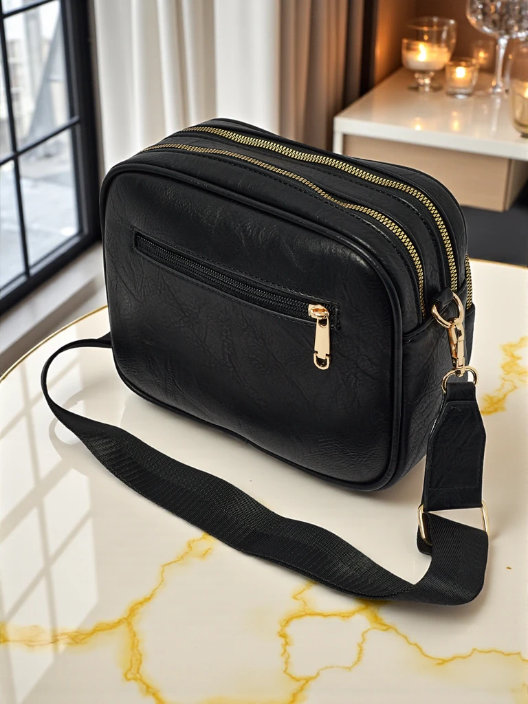 Малка дамска чанта от еко кожа Hidden Thorn