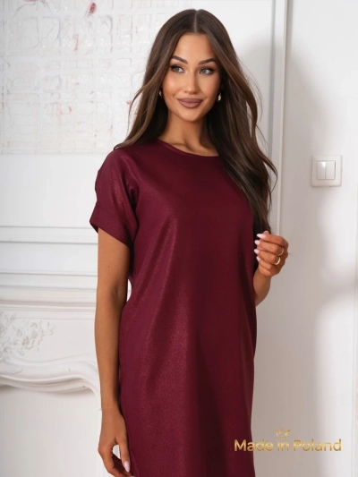 Проста дамска къса рокля Lady Time