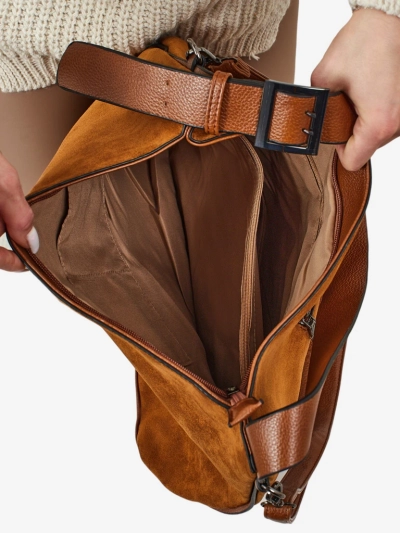 Дамска чанта shopper еко велур Donenn