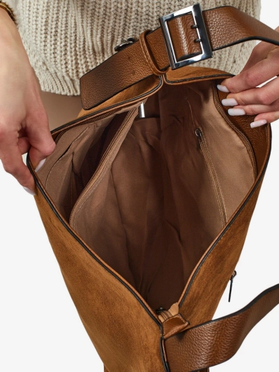 Дамска чанта shopper еко велур Donenn