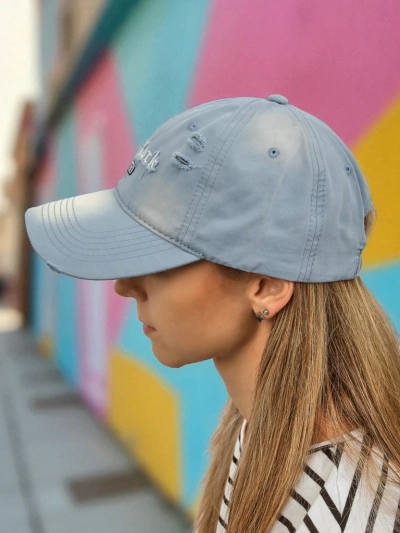 Royalfashion Шапка с козирка New York 1976 с изтърквания