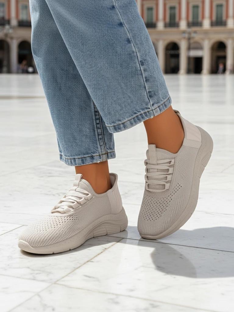 Royalfashion дамски спортни обувки тип слип-он Arrate