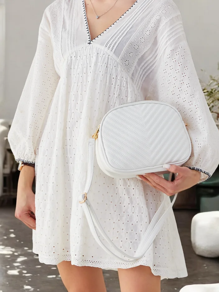 Royalfashion овална малка дамска чанта от еко-кожа