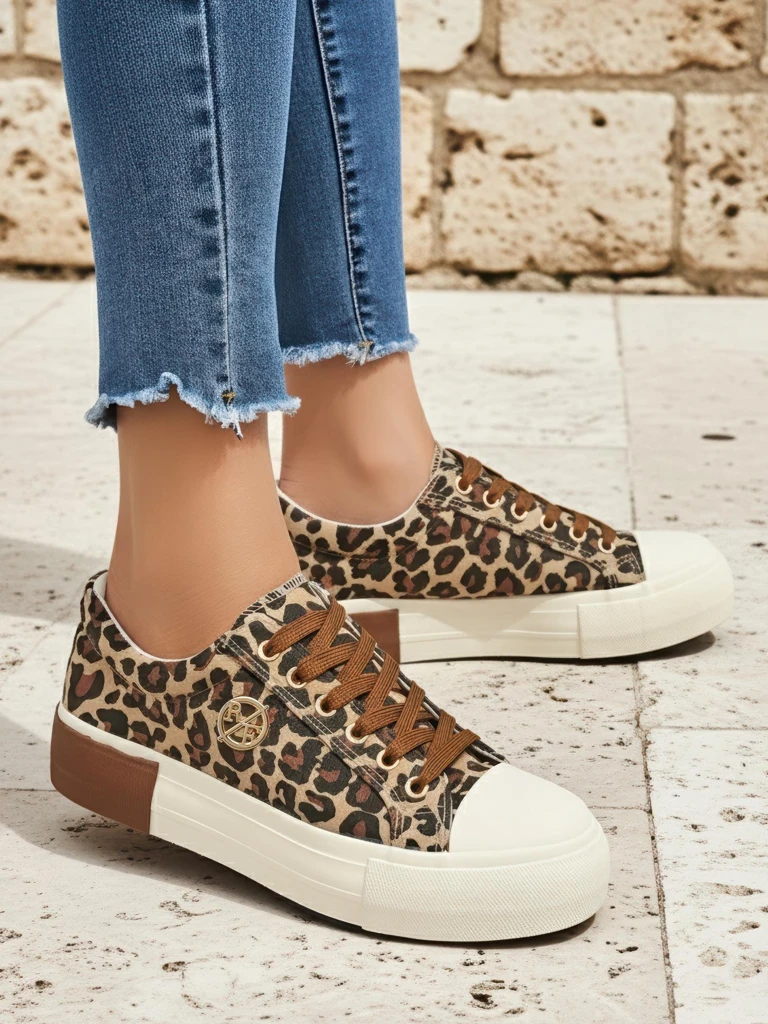 Pantheria дамски кецове Aurelio Canvas